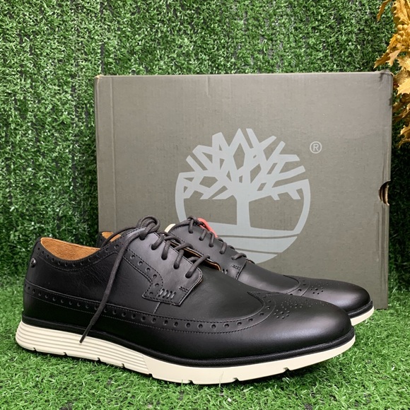 MEN'S WALLINGFORD BROGUE OXFORD SHOES TIMBERLAND - Picture 3 of 12